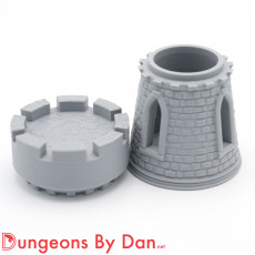 Picture of print of Defender’s Bastion Dice Jail