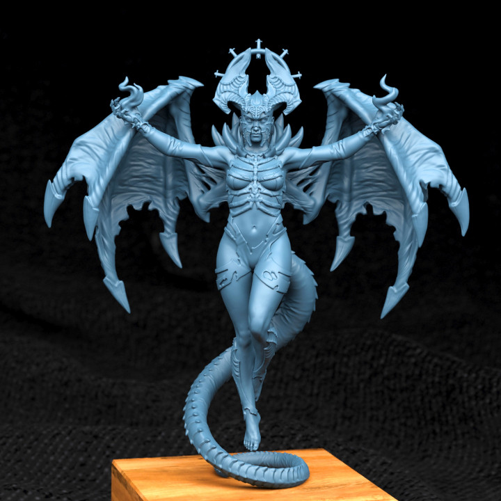 Necro Queen 3D STL image