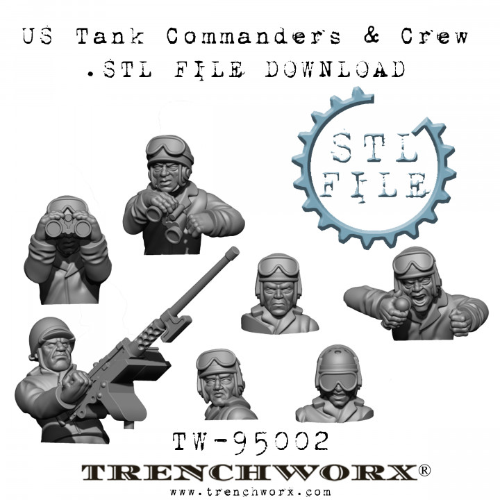 WW2 US Tank Commanders