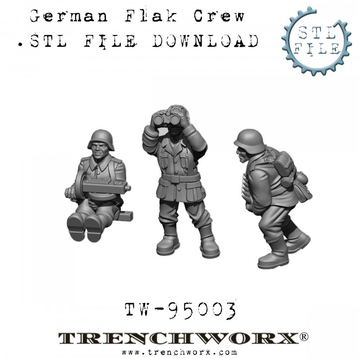 German Flak Crew