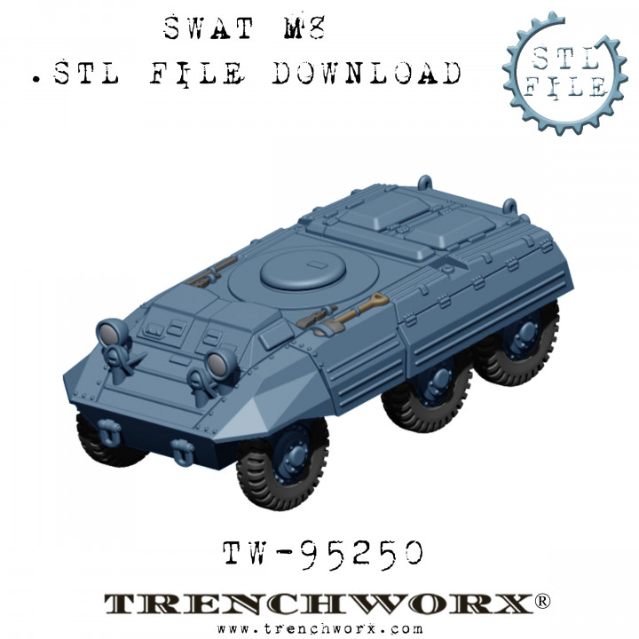 1980s SWAT M8 Armored Car 'The Quarterback' image