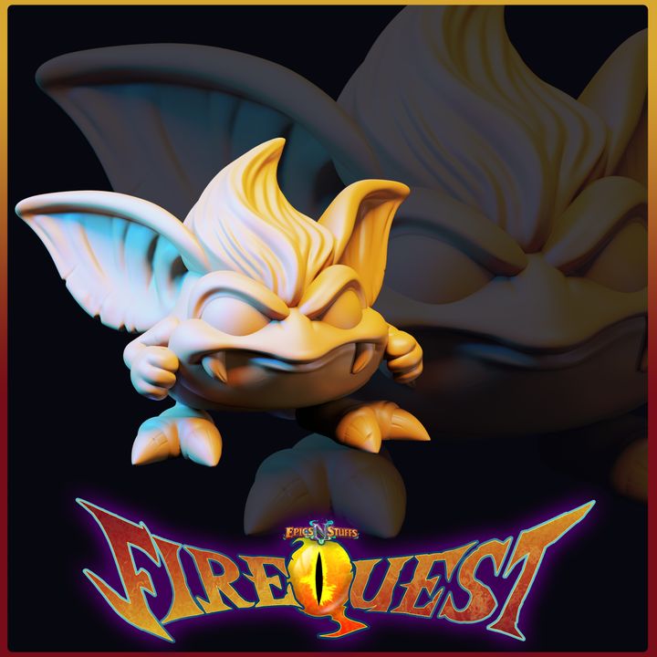 Thumper, Fire Quest Miniature - Pre-Supported