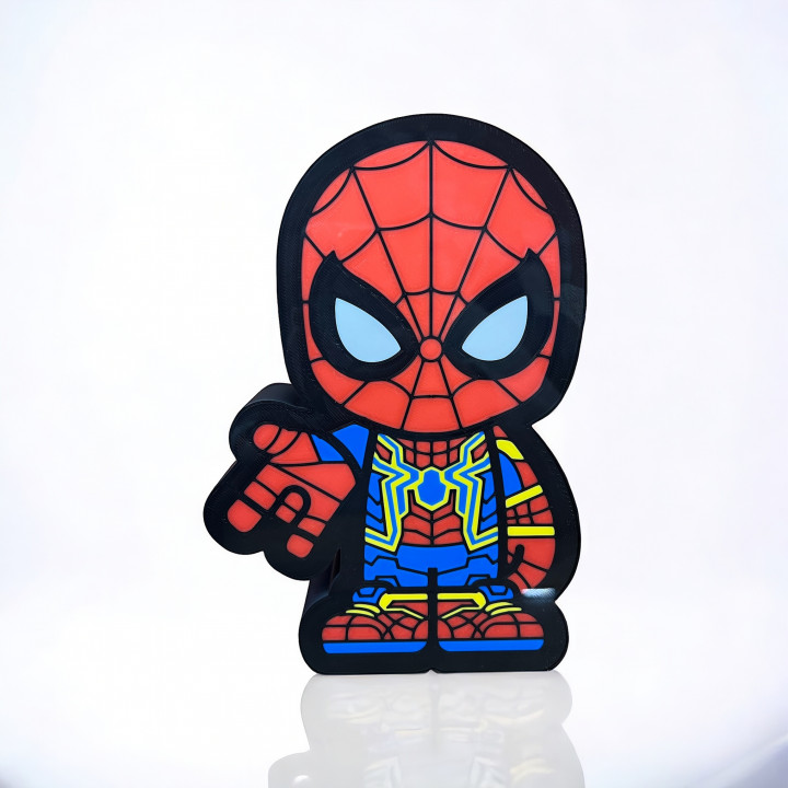 Spiderman LED Light Box image