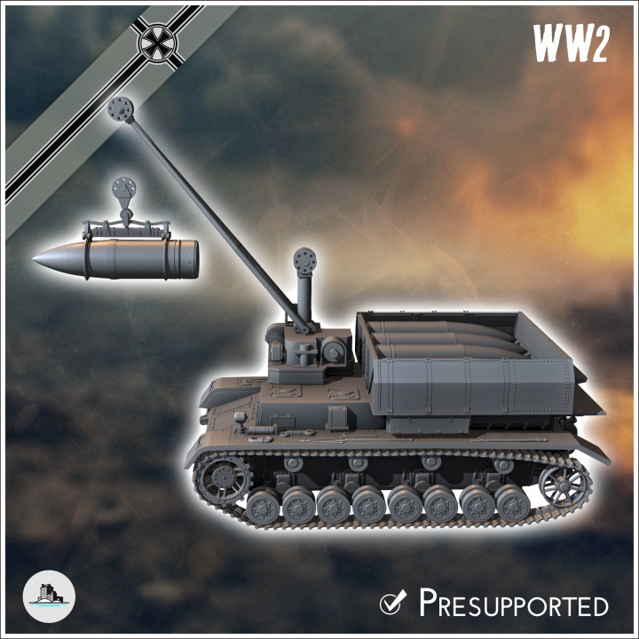 3D Printable Panzer IV Ausf D/E 