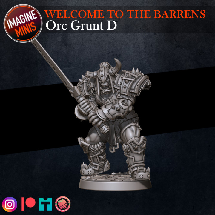 Welcome to the Barrens - Orc Grunt D image