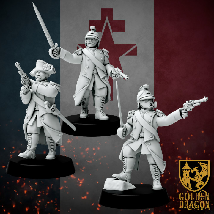 New French Republic - Infantry Commissaire