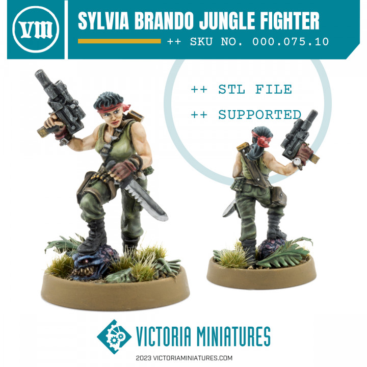 Sylvia Brando Jungle Fighter image