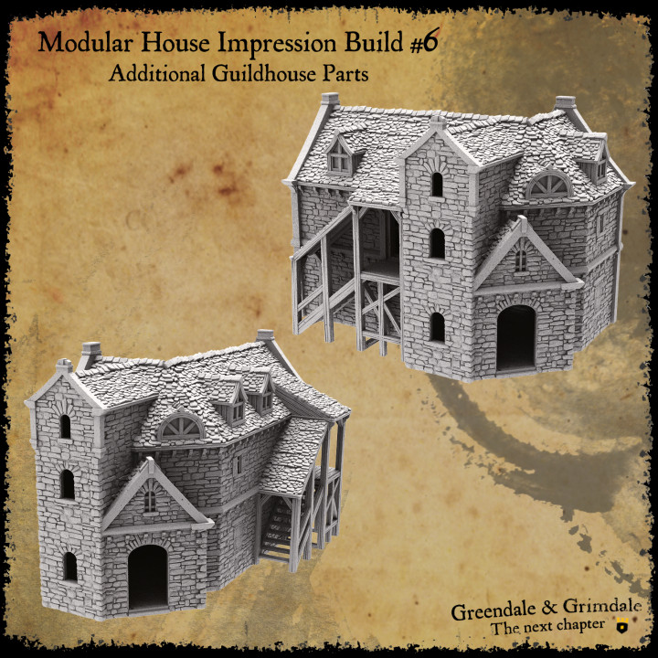 Greendale - 101 piece Modular building set image