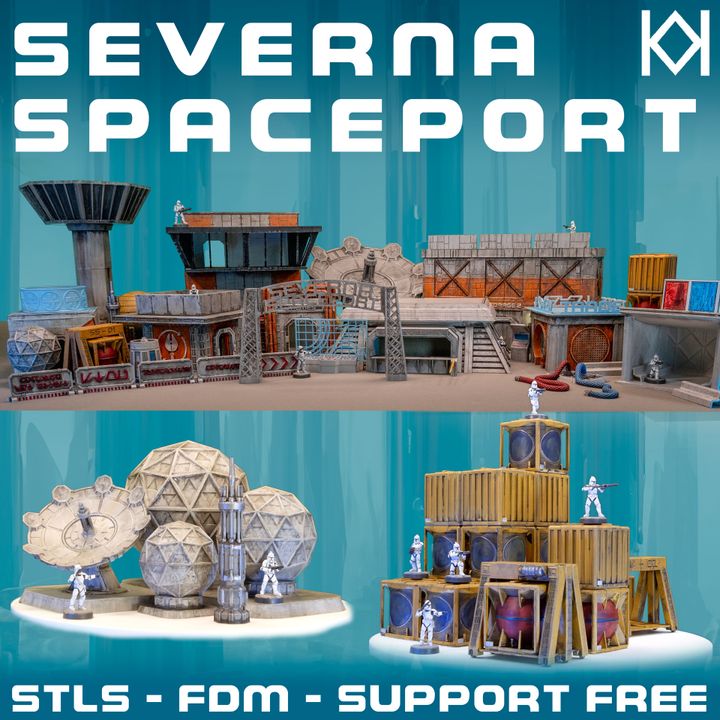 Severna Spaceport Complete Terrain Set