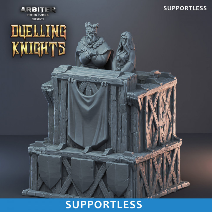 Supportless Stand with King & Queen image