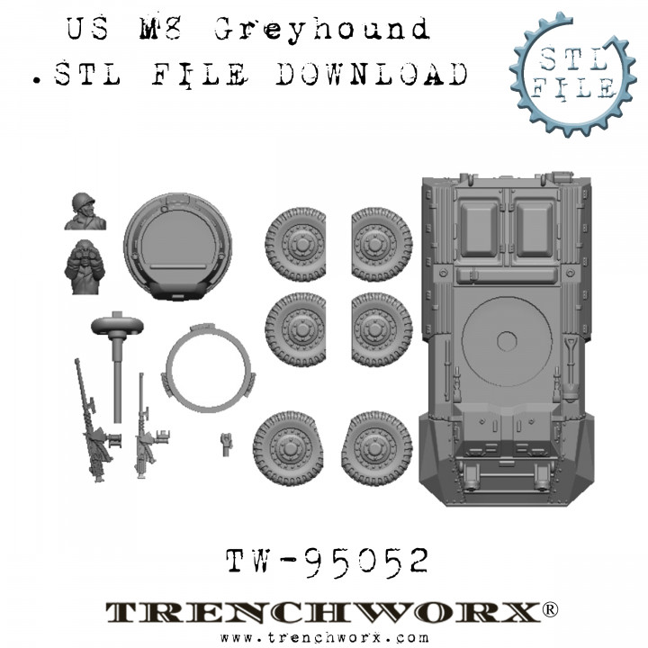 M8 Greyhound and Crew image