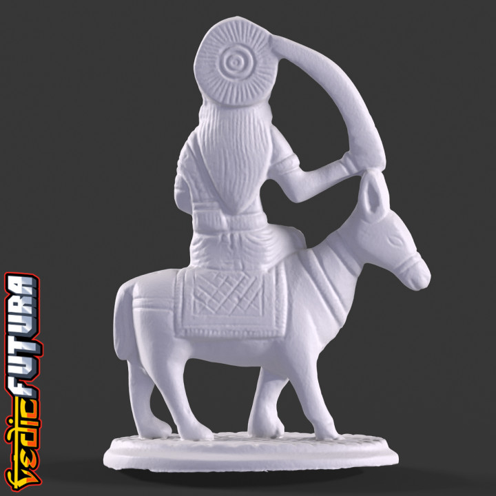 3D Printable Shitala Devi - Goddess of Fertility, Paediatric Ailments ...