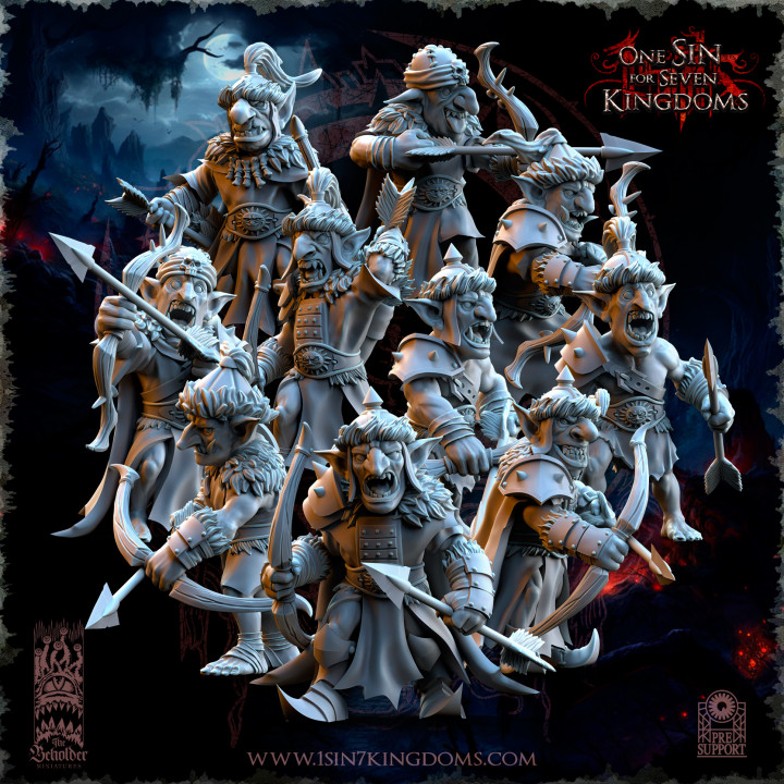 The Black Horde Goblins Desert Archers image