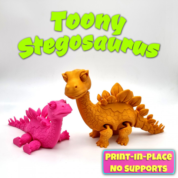 Toony Stegosaurus image