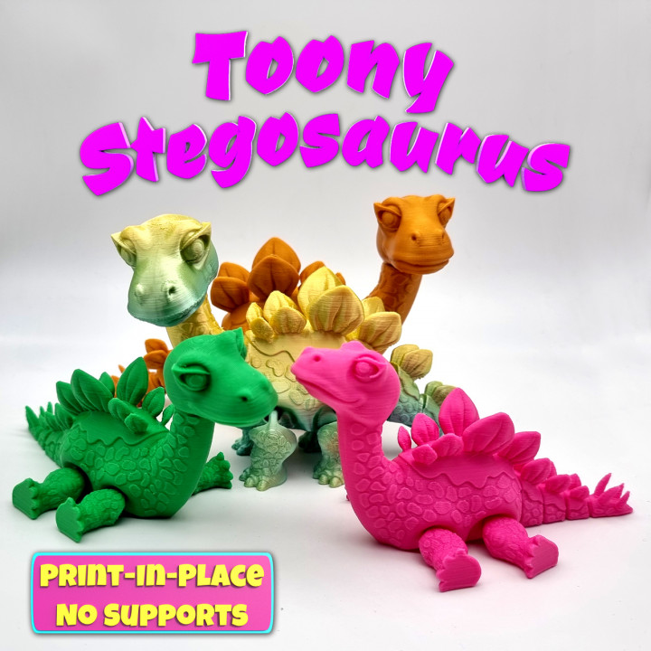 Toony Stegosaurus image