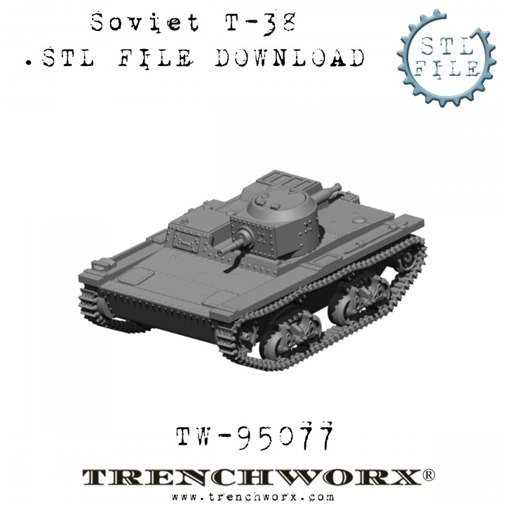 Soviet T-38 Tankette image