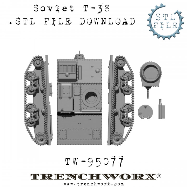 Soviet T-38 Tankette image