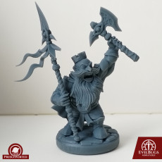 Picture of print of Dwarf Steelforged King of Thunder Vale