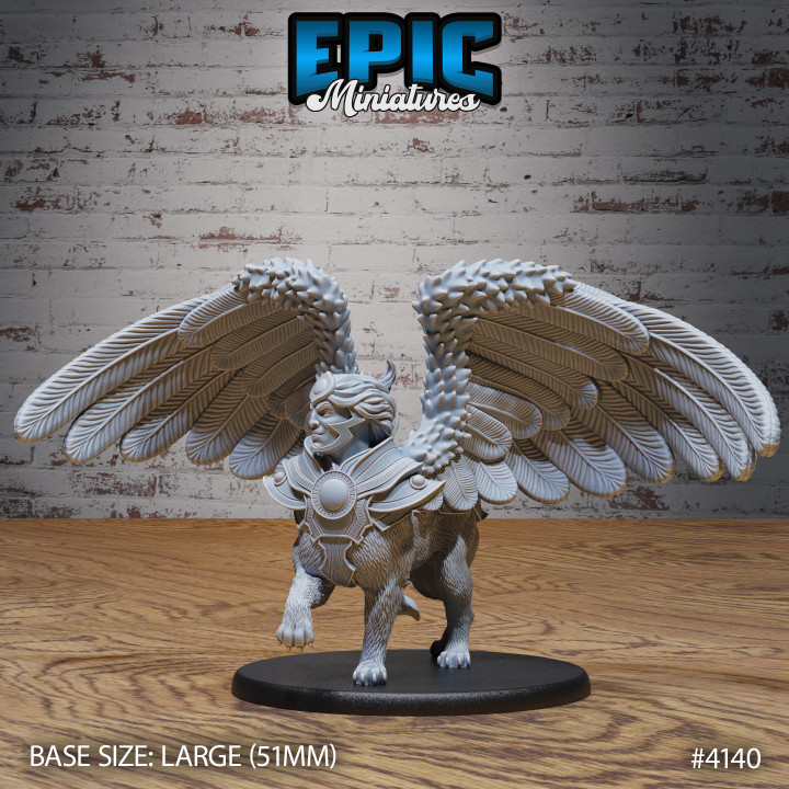 Sphinx Prime / Egyptian Creature / Winged Desert Lion / Armored Sand Humanoid Hybrid / Statue Beast / Royal Guard