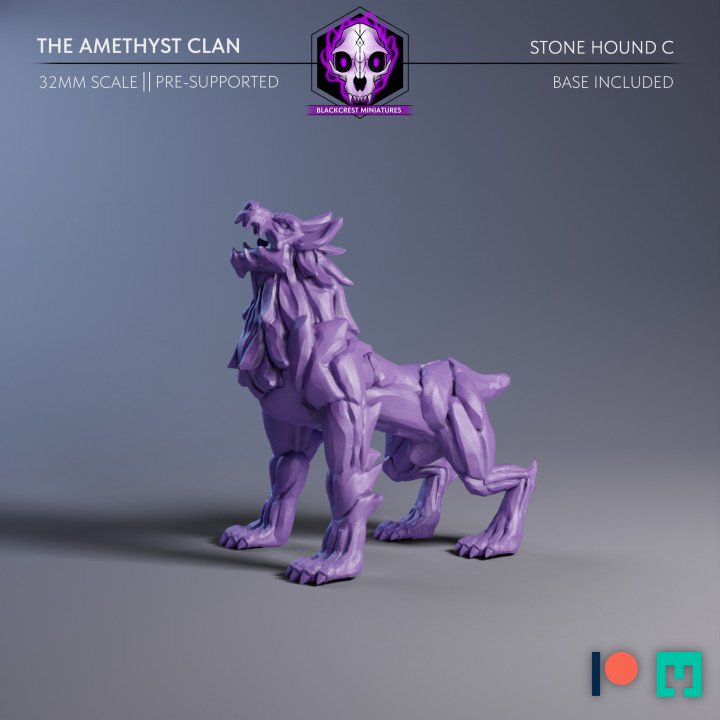 The Amethyst Clan | Stone Hound C