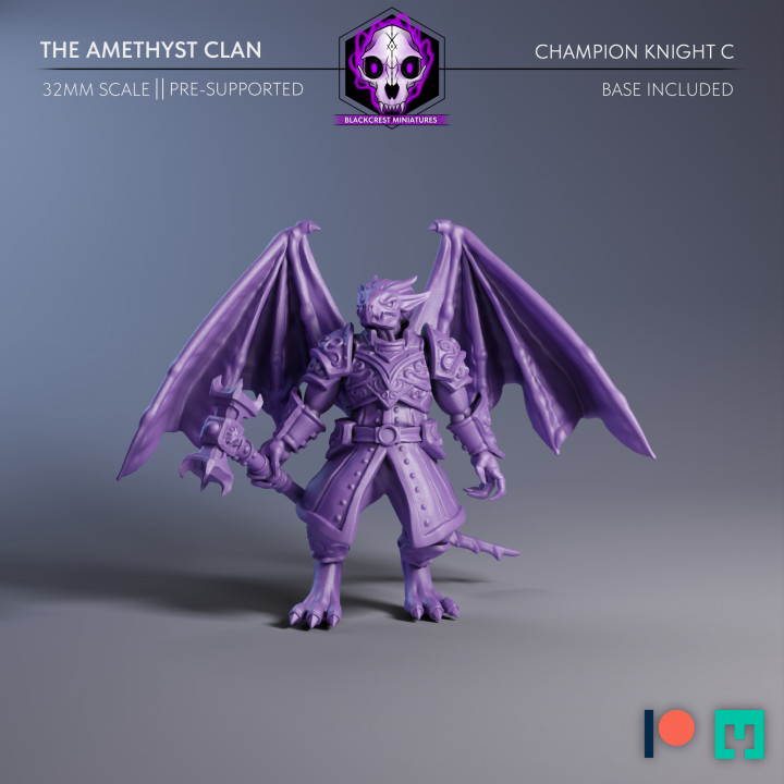 The Amethyst Clan | Champion Knight C