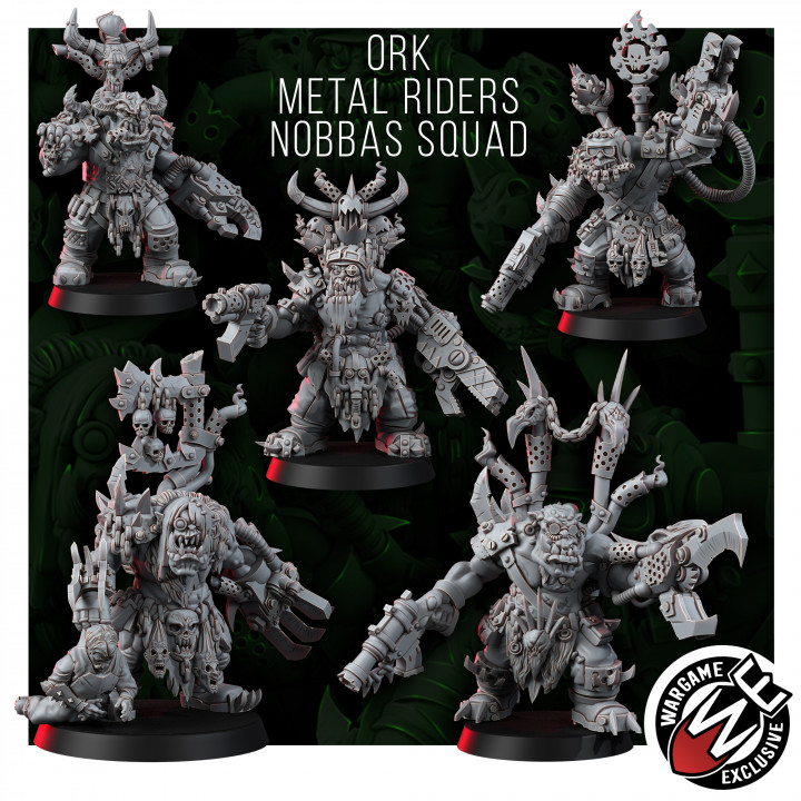 ORK MAD RIDERS NOBBAS image