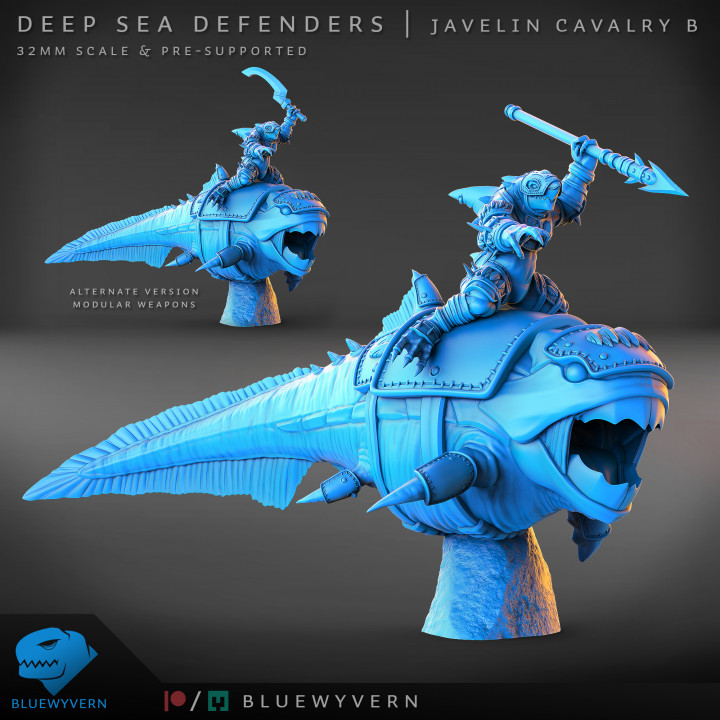 Deep Sea Defenders - Javelin Cavalry B (Modular) image
