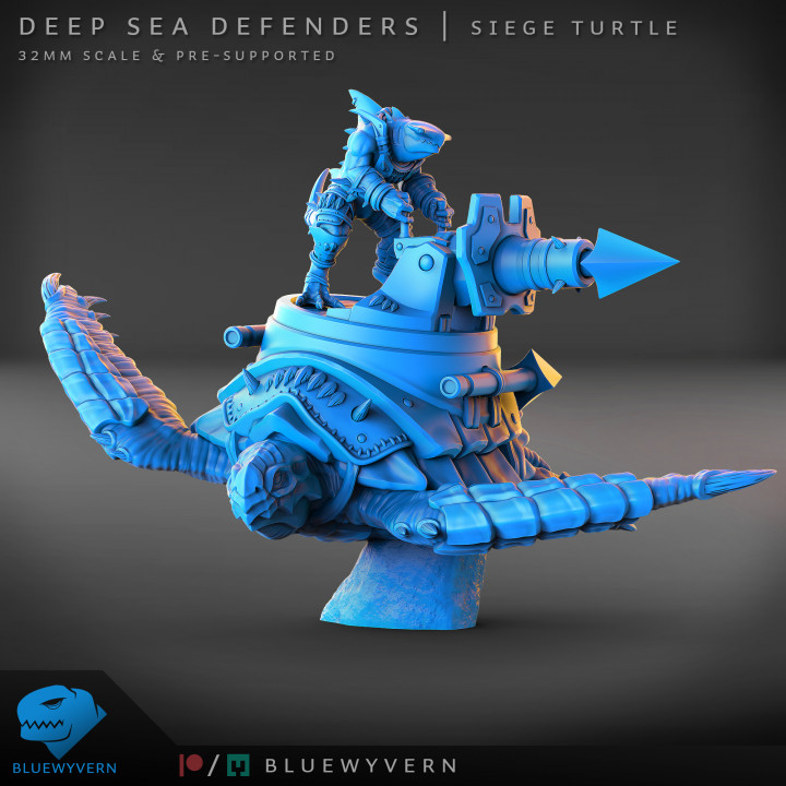 Deep Sea Defenders - Siege Turtle (Early Access Mini) image