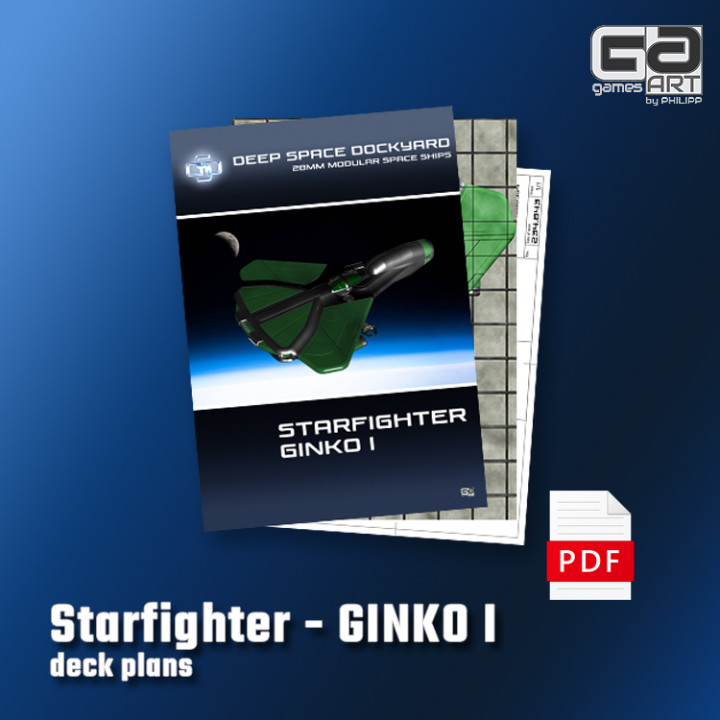 Ginko I Starfighter - deck plans image