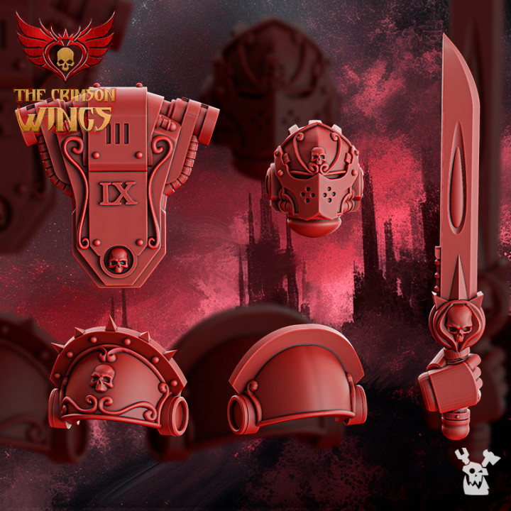 The Crimson Wings Free Bits Set image