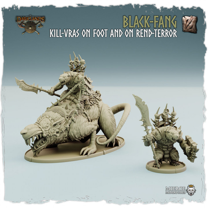 Vras Black-Fang, Kill-Vras on Foot and on Rend-Terror image