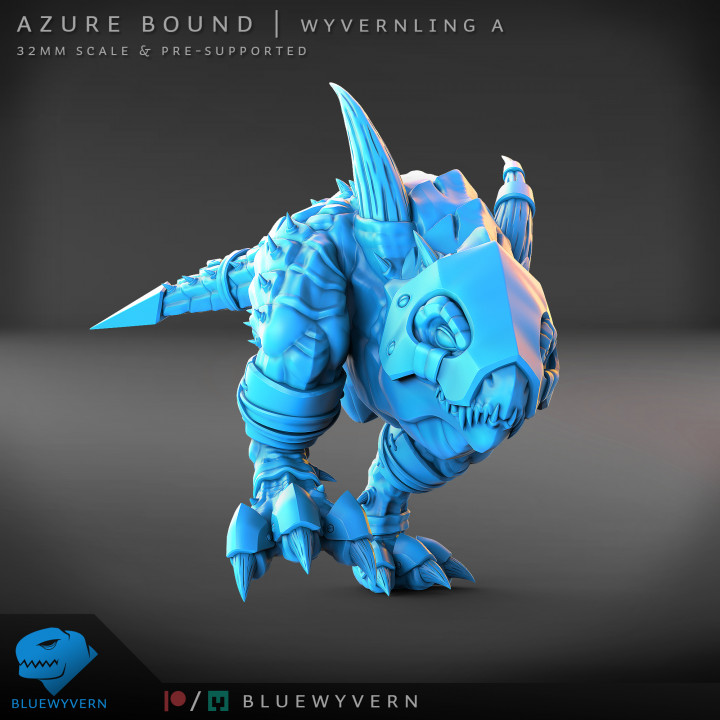 Azure Bound - Wyvernling A