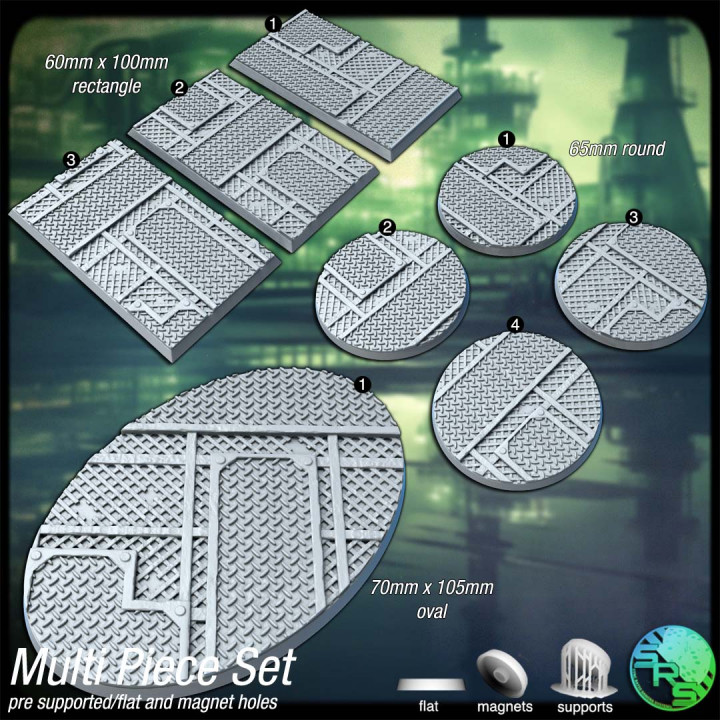 Industrial Steel Bases (Expansion) image