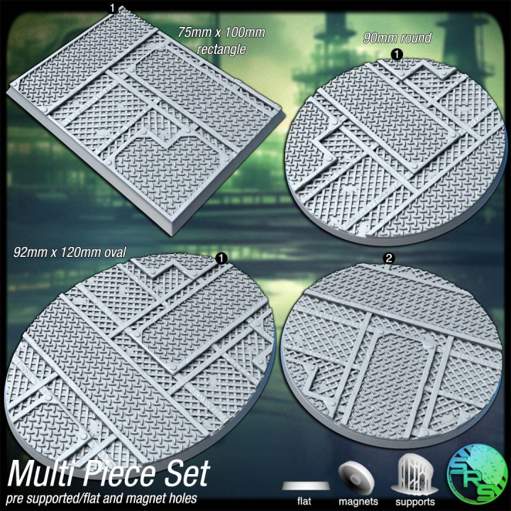 Industrial Steel Bases (Expansion) image