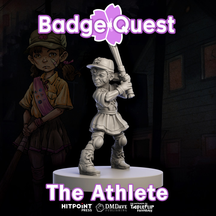 BADGE QUEST - Athlete Brave Blossom image