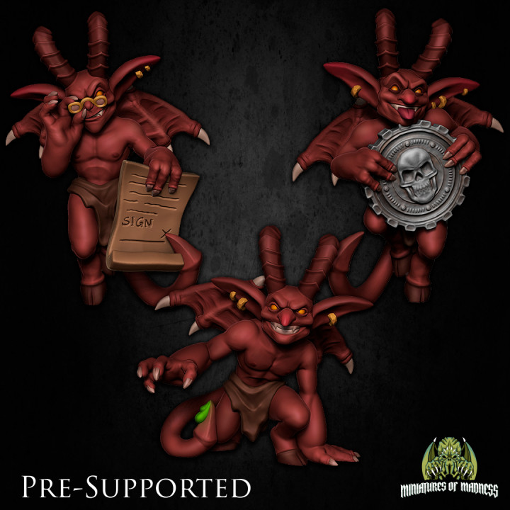 Imps Familiar Set [PRE-SUPPORTED] Devil Warlock image