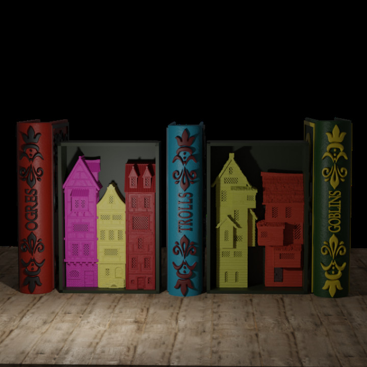 Library houses - Version 2