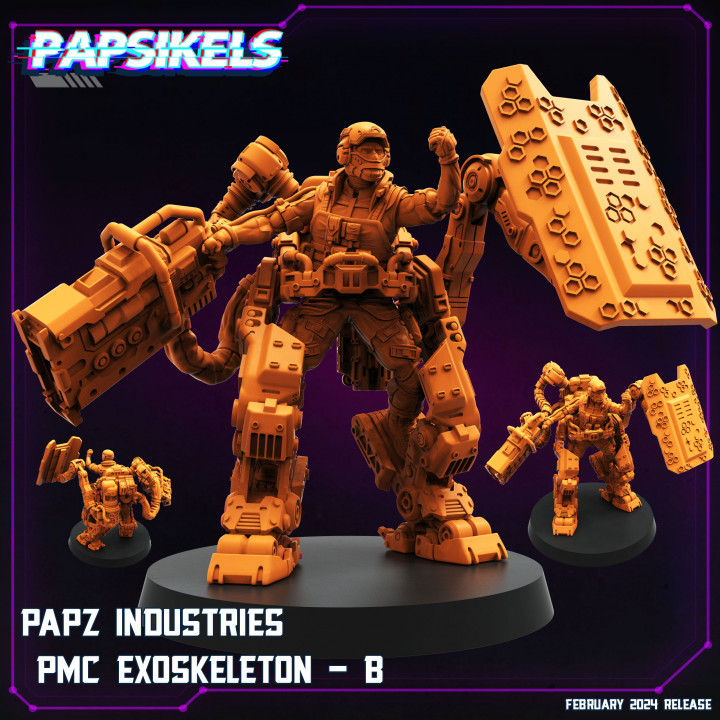 PAPZ INDUSTRIES PMC EXOSKELETON B image