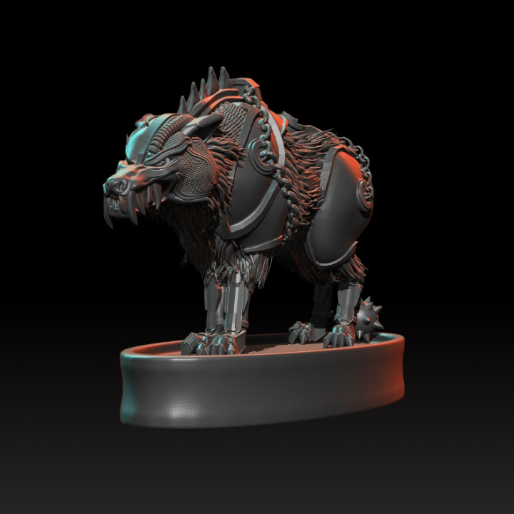 Tech-Druid - Wolf Form image