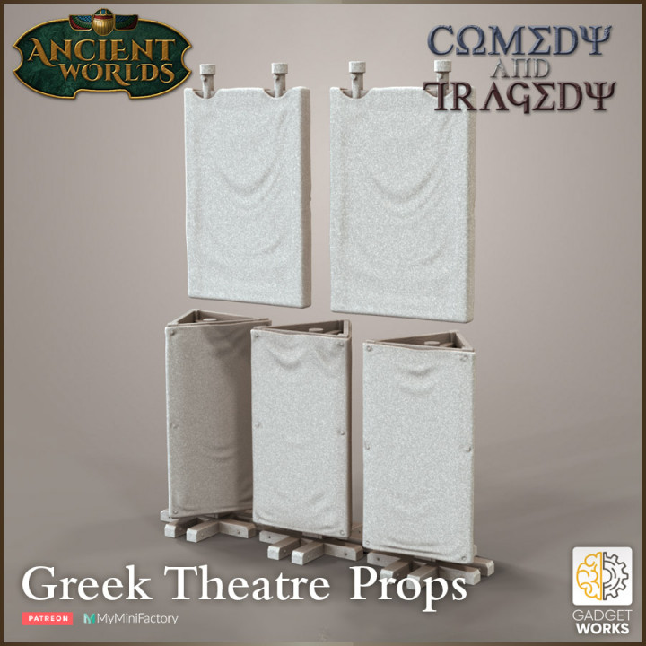 Greek Theatre Props and scenery image
