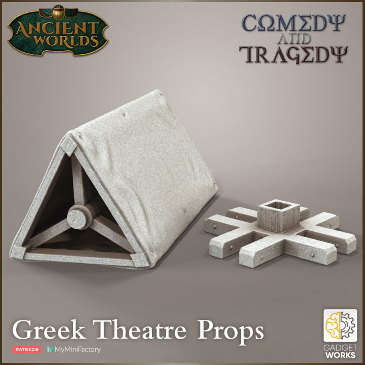 Greek Theatre Props and scenery image