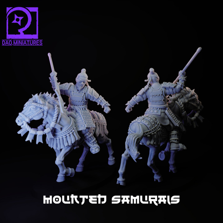Heavy Mounted Samurai Cavalries + Expansion bits image