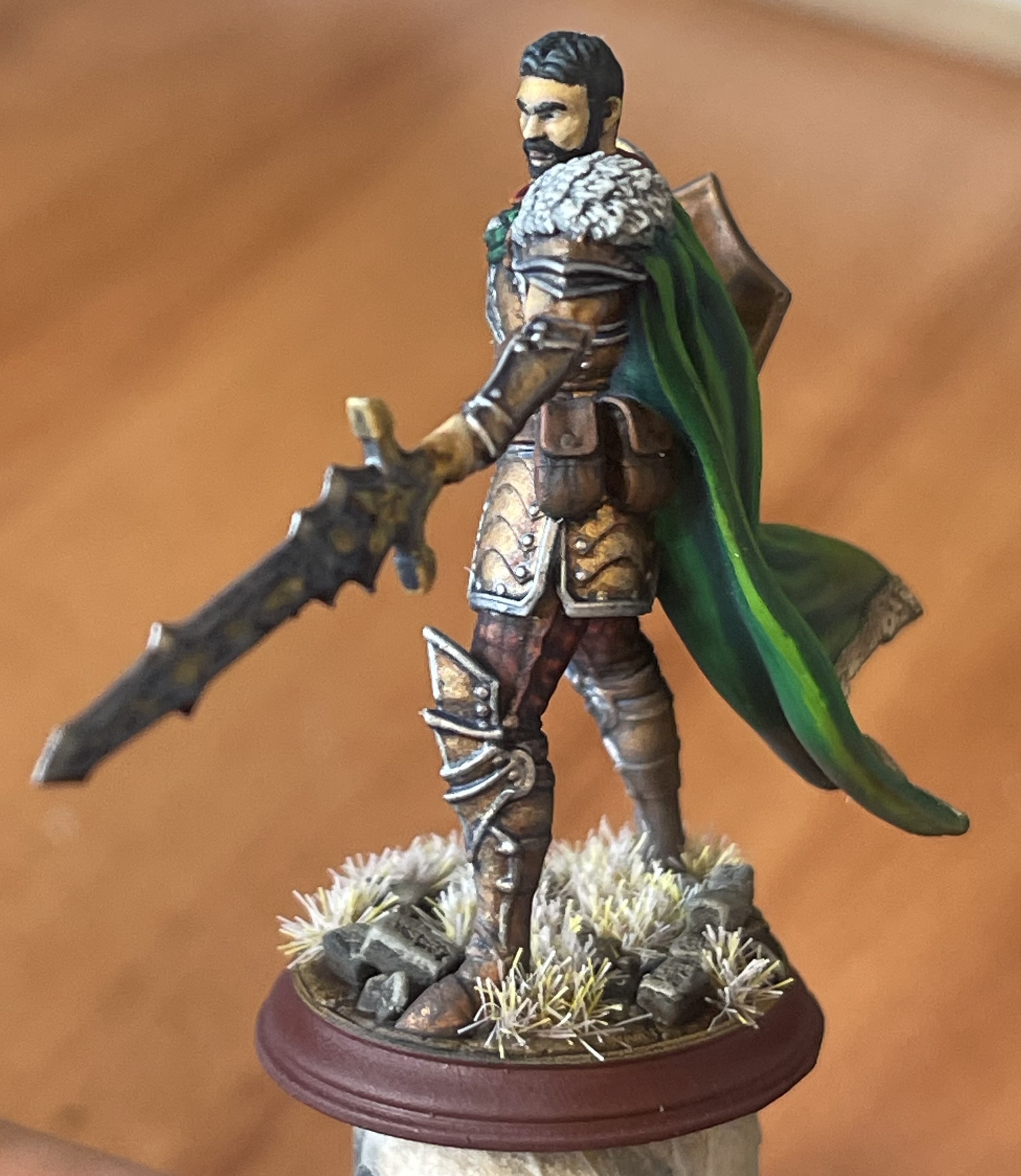3D Print of Nordic Nature Paladin - Lizarin by andreydolgih