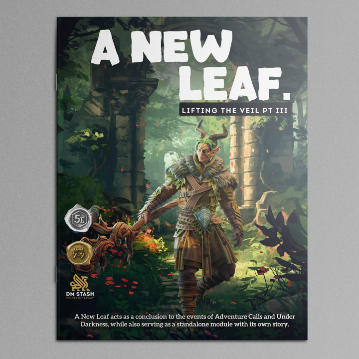 DM Stash Mar '24 5E Campaign - Lifting the Veil Pt III: A New Leaf image