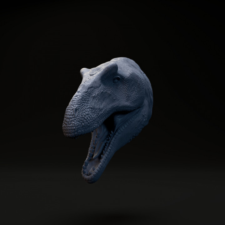 Acrocanthosaurus mount/head image