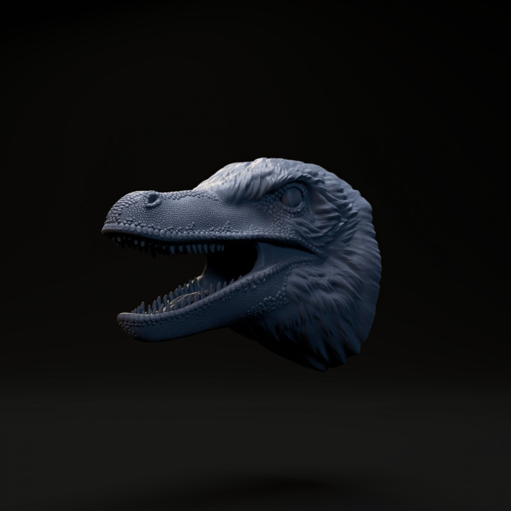 Velociraptor mount/head