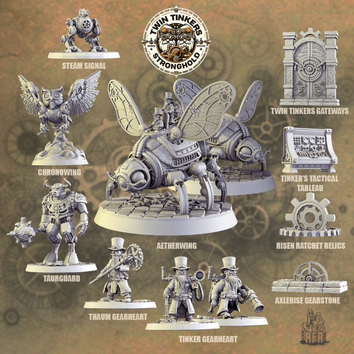 Twin Tinkers Stronghold - Raised from Resin March '24 set