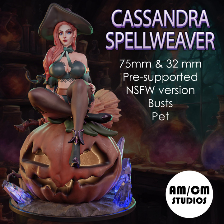 Cassandra Spellweaver Pin-up (Personal use) image