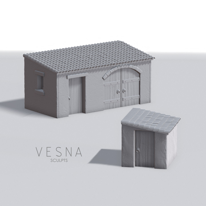 MEDITERRANEAN BARN AND OUTBUILDING PACK