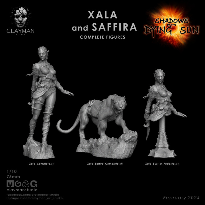 Xala and Saffira - 32mm - 75mm - 1/10 image